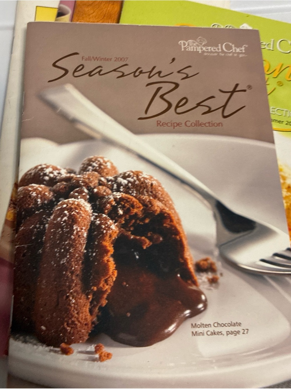 The Pampered Chef cookbooks Seasons Best lot of 6 1999-2007 - Picture 2 of 12